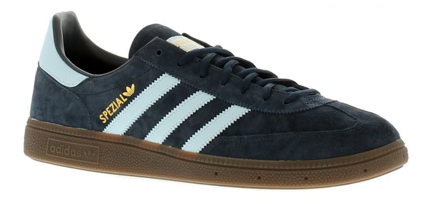 Adidas Handball Spezial, UK Mens sizes 7 - 11, Navy/Sky. Product Code BD7633 - Image 2 of 4