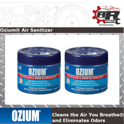 Ozium - Außen Essenz Duft - Beseitigt Rauch & Gerüche Erfrischt Luft 128ml x2