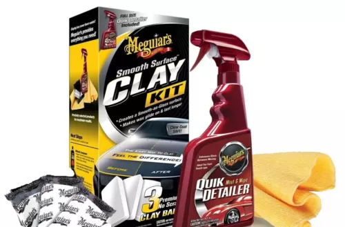 Meguiar's Smooth Surface Clay Kit Clear Coat Safe Last Longer