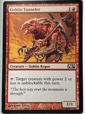 Goblin Tunneler - Magic 2012 Core Set M12 - Magic the Gathering MTG Nice!