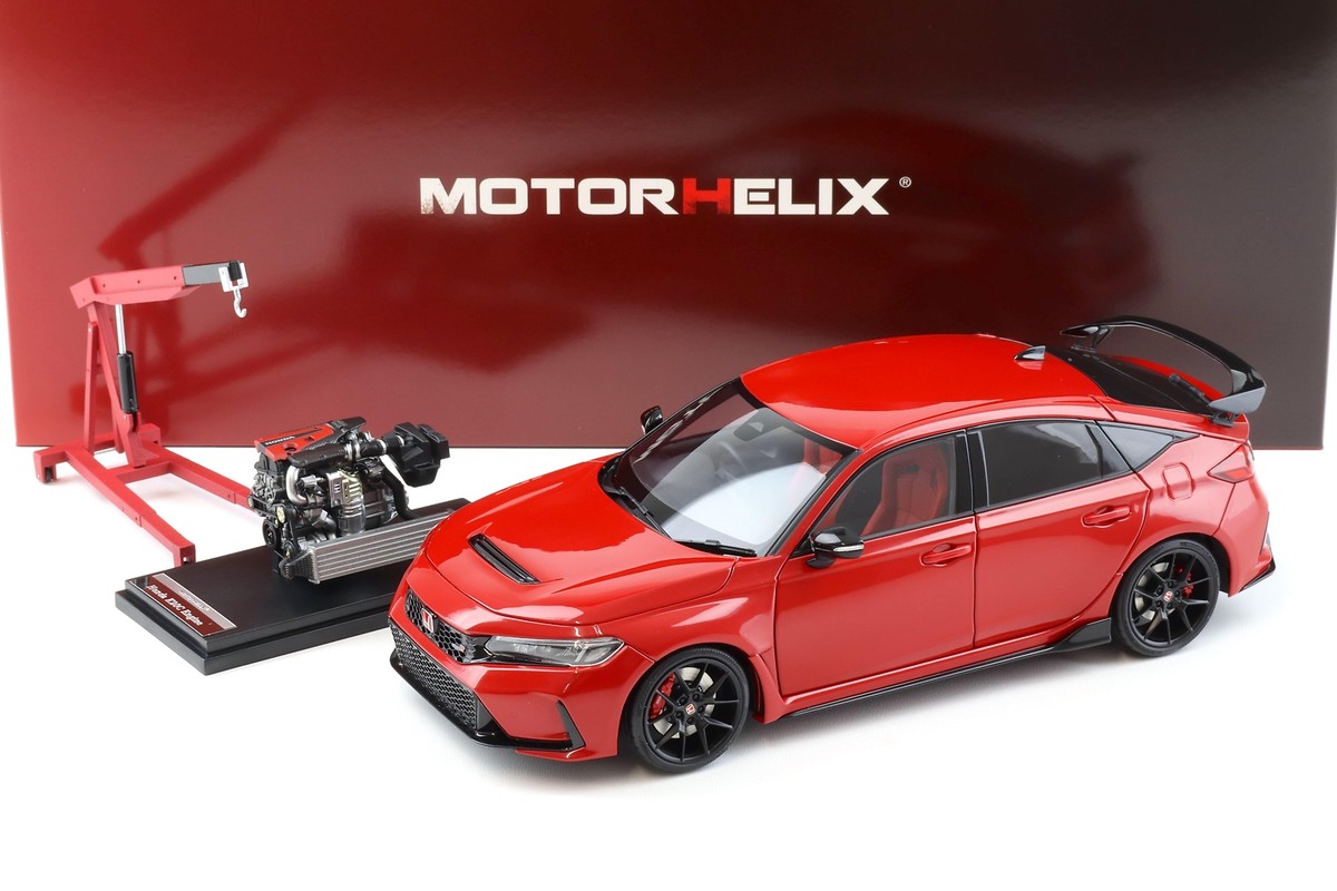 honda civic type r 1：18 red ミニカー AMC 1/18 Honda Civic Type R EP3 Red | eBay