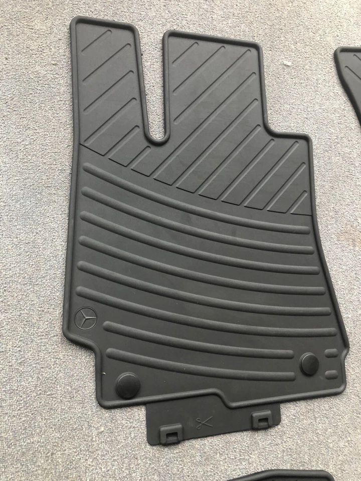 Alfombrillas de goma originales Mercedes-Benz W221 S400 S550 S600 S63 S65 2007-2013💯 Foto 3 de 4
