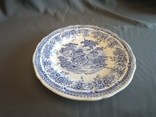 LUNEVILLE Essteller Teller blau France