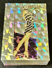 1993 Olivia All Prism Complete Trading Card Set 1-72 from Comic Images