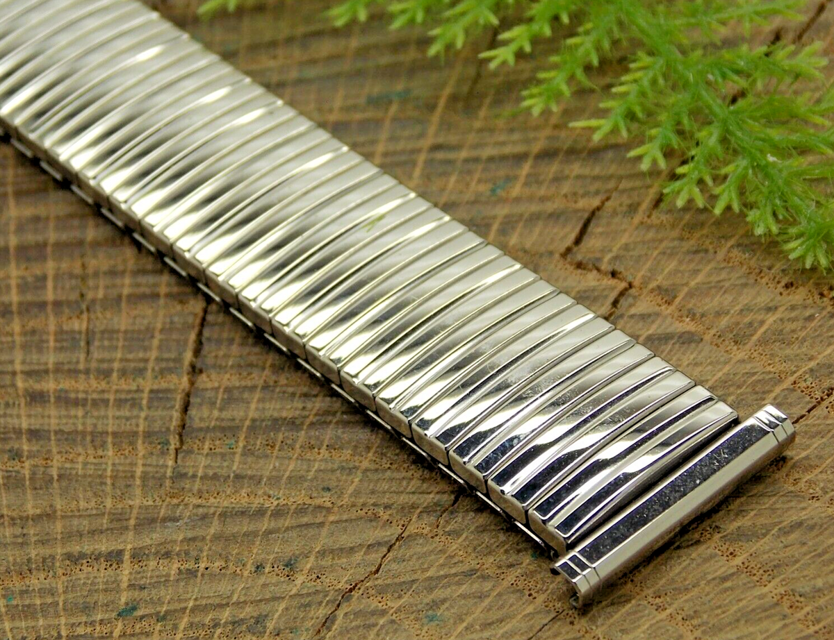 Vintage L.E.D. Quartz Digital Watch Stainless Steel Back Speidel Expansion Band Speidel Men main image 2