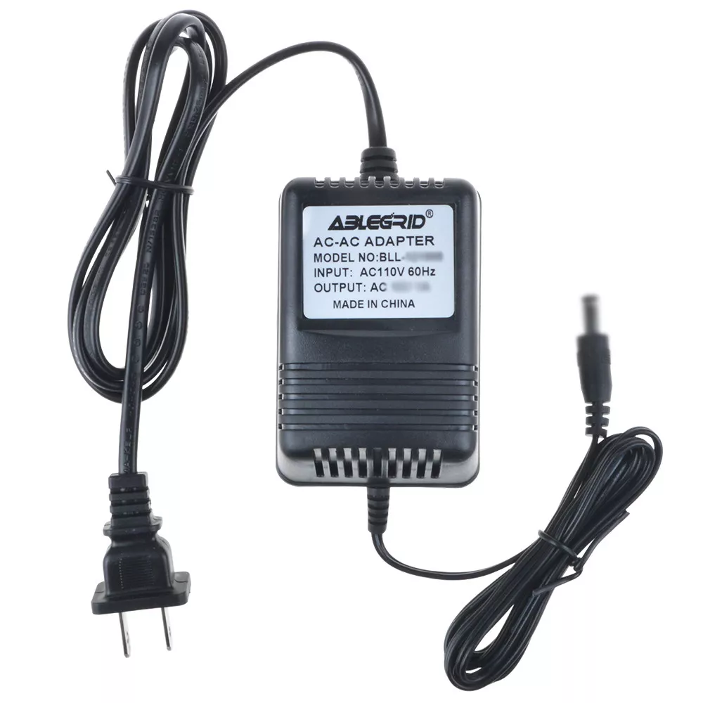 AC-AC Adapter For Black & Decker GCO1200 GC01200 12V 3/8 Cordless Drill  Driver