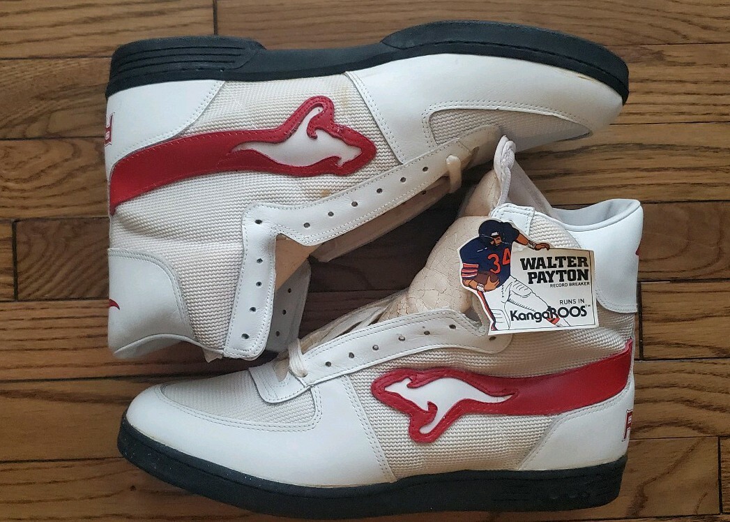 walter payton kangaroo shoes
