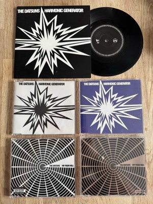 THE DATSUNS  HARMONIC GENERATOR &  MF FROM HELL  CD & 7  VINYL SINGLES 2003