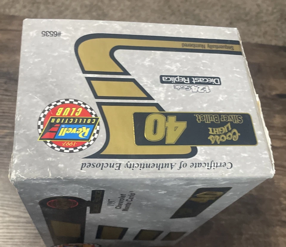 1997 Revell Collection Club 1/24 Diecast Car #40 NASCAR Monte Carlo Mike Wallace - Image 4 of 4