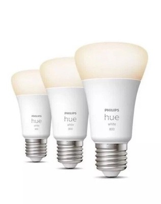 E27 LED Dimmbar HUE PHILLIPS WHITE Leuchte 6W 806Lumen 4000k 3 Stück