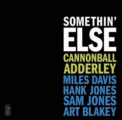 Cannonball Adderley - Somethin' Else - Yellow Vinyl [New Vinyl LP] Colored Vinyl