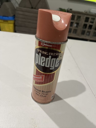 Vintage/Antique Original Spring Fresh Pledge Dust Polish G3 Spray