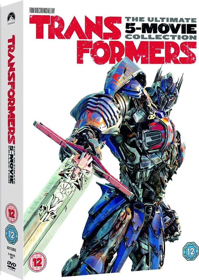 Transformers: 5-movie Collection (DVD) Shia LaBeouf Josh Duhamel Tyrese Gibson - Image 2 of 2
