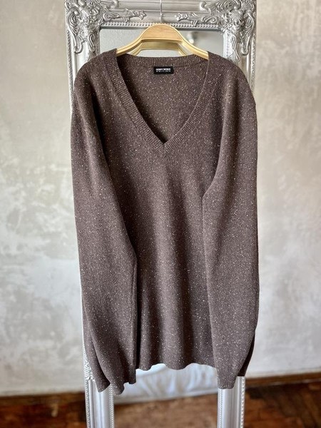 Women Gerry Weber Sweater Brown Wool 38 / M / 46 #82NU