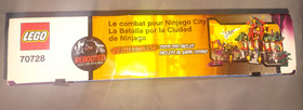 LEGO 70728 NINJAGO  Battle for Ninjago City - New in Sealed Box - Retried🇨🇦