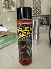 Flex Seal14 Oz. Black Aerosol Liquid Rubber Sealant Coating Spray Paint