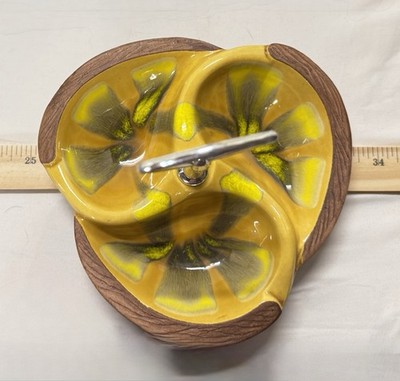1970 s Sequoia Pottery Dish For Nuts, Condiments Serving, Or Candy Dish.