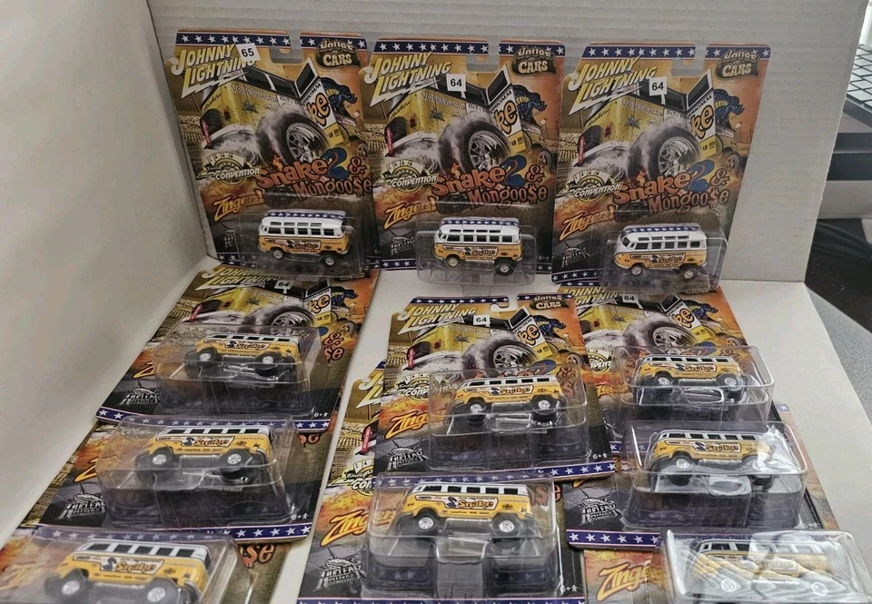 House Of Cars Diecast Super Convention Las Vegas Snake & Mongoose (amarillo) Foto 2 de 4