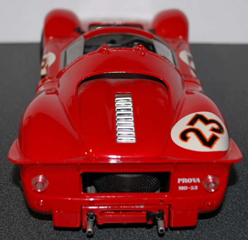 Jouef evolution 1967 Ferrari 330 P4 Red Race car #23 no box-made in Italy - Image 4 of 4
