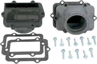 VFORCE/MOTO TASSINARI V-Force 3 Reed Valve Set With Intake Boot - Ski-Doo