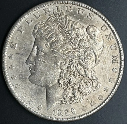 1889 Morgan Silver Dollar, XF