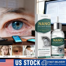 Nano Eye Drops Serum,Natural Nano Lubricant Eye Drops for Dry Eye Presbyopia