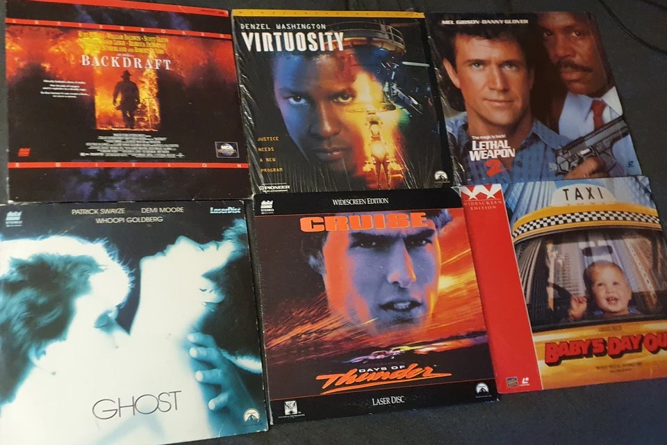 LOCAL PICKUP ONLY!! (52) Laser Disc Lot 90’s Action Movies (WILL NOT BE SHIPPED) Foto 2 de 4