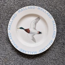 Emma Bridgewater Vintage Mallard in Flight Duck Bird Rare 8.5" Plate VGC