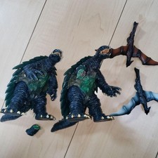 Kaiyodo Gamera Gamera 3 Gamera Gyaos Figures Soft Vinyl 2 Figures