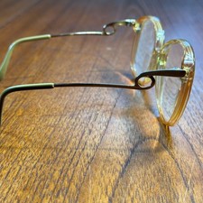VTG Berdel Sferoflex Wanda Eyeglasses Frame Women's Light Brown Full Rim Italy