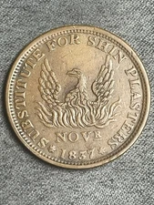 HARD TIMES TOKEN # 66 (HT-66) MAY TENTH 1837 (#249)