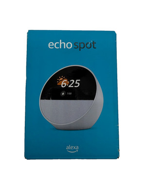 Amazon Alexa Echo Spot Smart Speaker With Display Screen in Blue New & Sealed