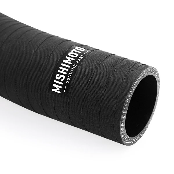 Kit de manguera de radiador de silicona Mishimoto para Jeep Wrangler JK 2012-2018 negro mate Foto 3 de 4