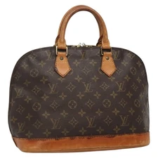 LOUIS VUITTON Monogram Alma Hand Bag M51130 LV Auth yk19142