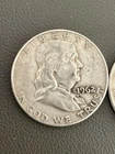 Lot Of 3-40% Silver Clad Kennedy Half Dollars )AX16)