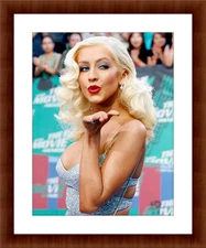 Christina Aguilera 8.5 x 11 Candid Color Unframed Collectable Photograph