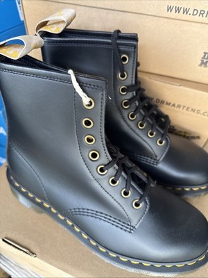 Martens 1460 Black Vegan Felix Rub-Off Women's US Size 9, Mens