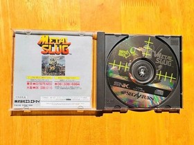 Metal Slug Sega Saturn Japan SNK Action Shooter CIB