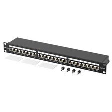 Robustes iwillink 24 Port Patchpanel für Anspruchsvolle Netzwerkinfrastrukturen