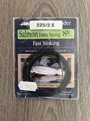 AIRFLO Polyleader SALMON EXTRA STRONG  Fast Sinking 8 ft (8 Fuß)