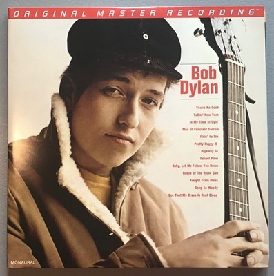 Bob Dylan (1962) - MFSL Mono 180 Gram Vinyl - 2 X 45 RPM - 2018 Numbered Reissue