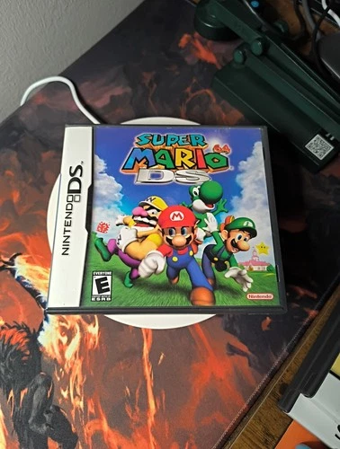 Super Mario 64 DS (Nintendo DS 2004) Complete In Box *Tested & Working"