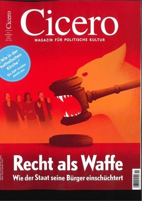 Cicero Magazin    11/2025: Recht als Waffe   +++wie neu+++