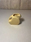 Homer Laughlin Fiesta Light Yellow Mini Disk Creamer Pitcher 5oz 3 1/4"
