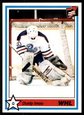 1990-91 7th Inning Sketch WHL Dusty Imoo Regina Pats #183