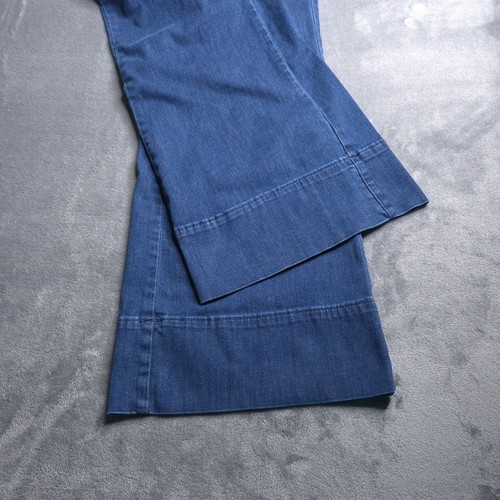 Chicos Womens Wide-Leg Jeans 6 (0.5) Pull On High Rise Medium Wash Stretch - Picture 5 of 8
