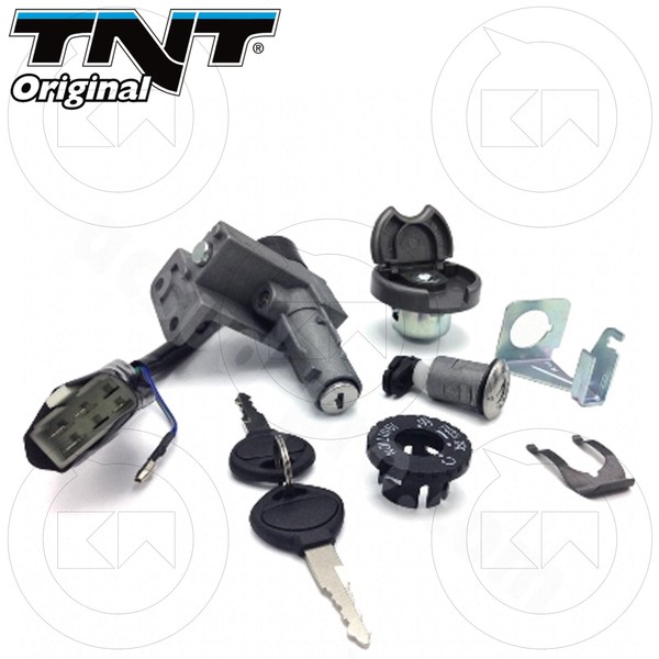 KIT SchlüSsel ZüNdschloss Komplett SchlöSser Kymco Agility 50 4T R12 2012-image