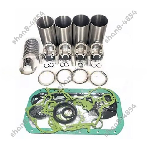 D4AF Engine Rebuild Kit Full Gasket Fits Hyundai Excavator forklift Truck