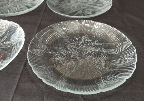 Vintage Arcoroc Canterbury Crocus Salad Plate 7-3/4 Inch Set of 4 - Picture 4 of 12