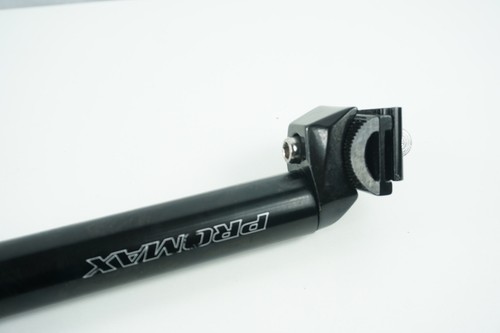 Seat Post 27.2 mm x 400 mm Black Alloy saddle pillar Micro Adjust Clamp - Picture 3 of 5
